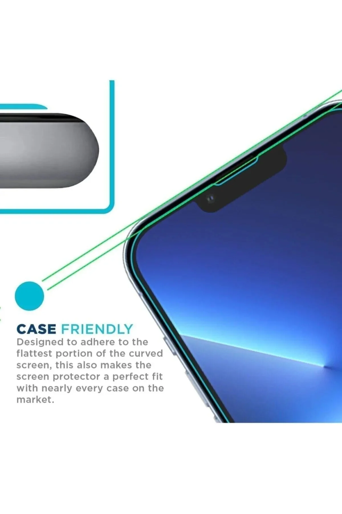 Apple İphone 15 Pro 9H Nano Esnek Micro Temperli Kırılmaz Cam Koruma
