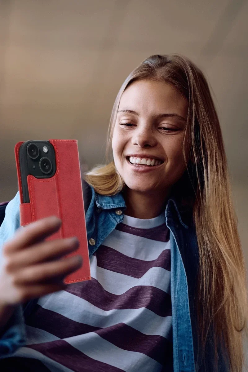 Apple iPhone 15 Trend S Plus Kapaklı Kılıf - Taba Apple iPhone 15 Trend S Plus Kapaklı Kılıf - Taba