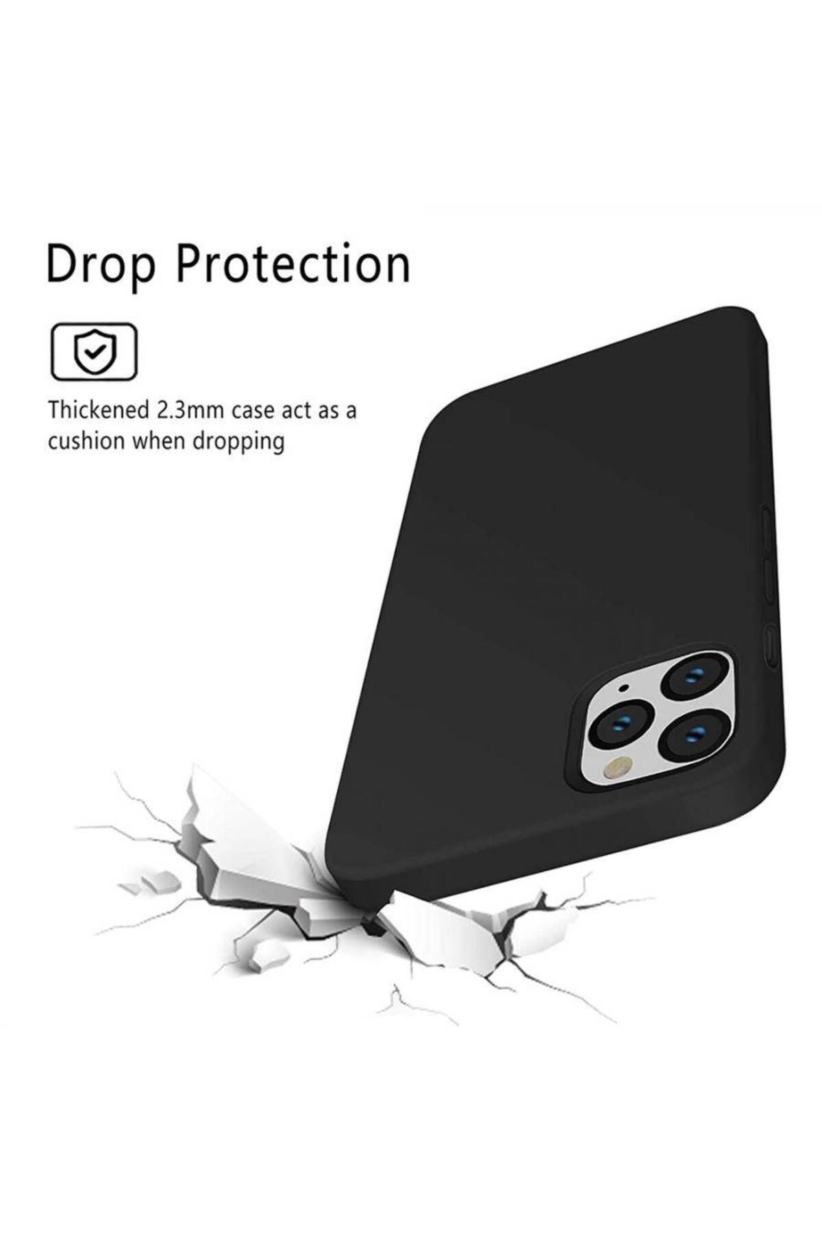 Piyasasepeti Apple İphone 15 6.1'' İçi Kadife Silikon Kilif Lacivert