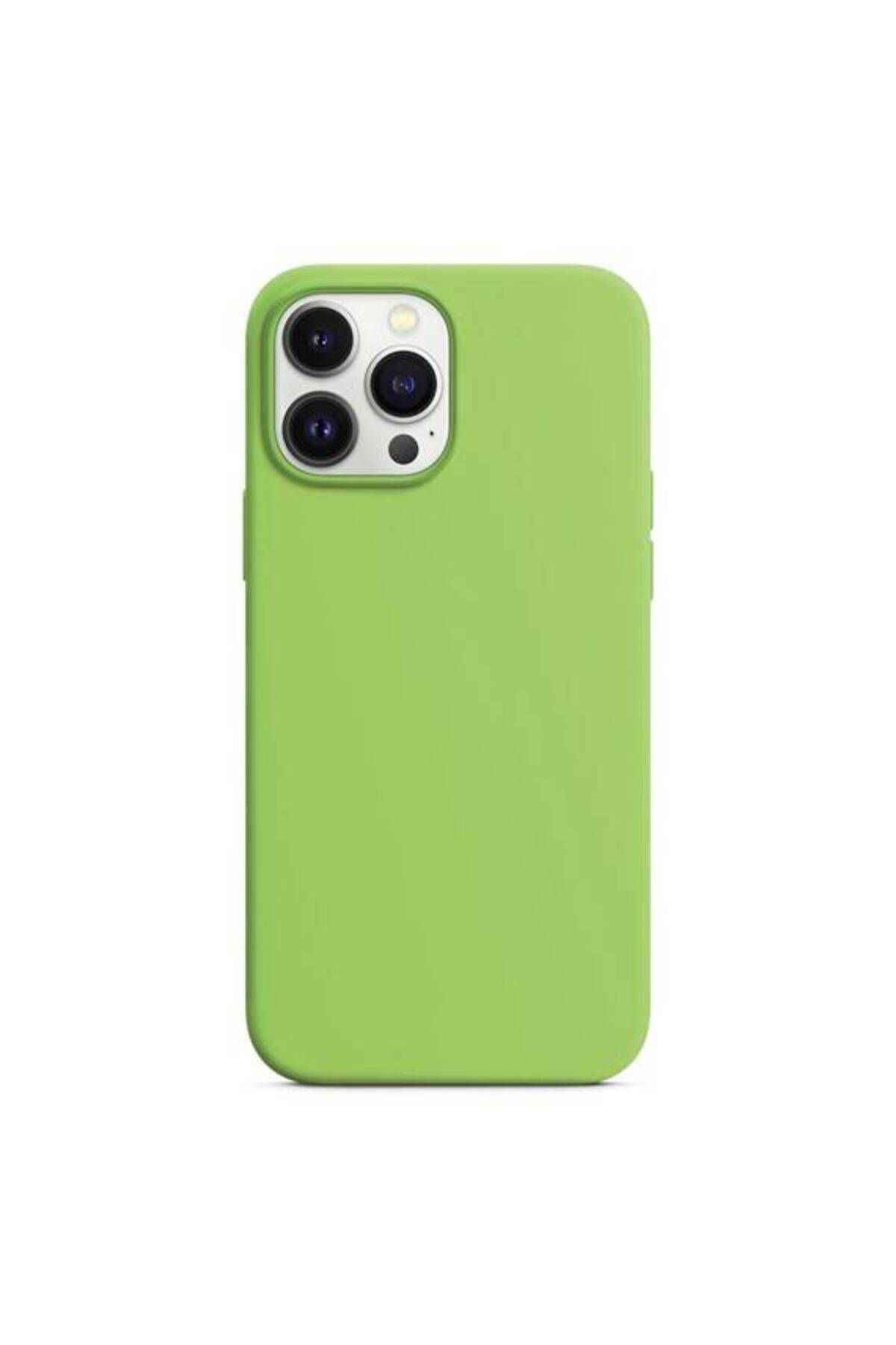 Piyasasepeti Apple İphone 15 Pro 6.1'' Liquit Lansman Silikon Yeşil