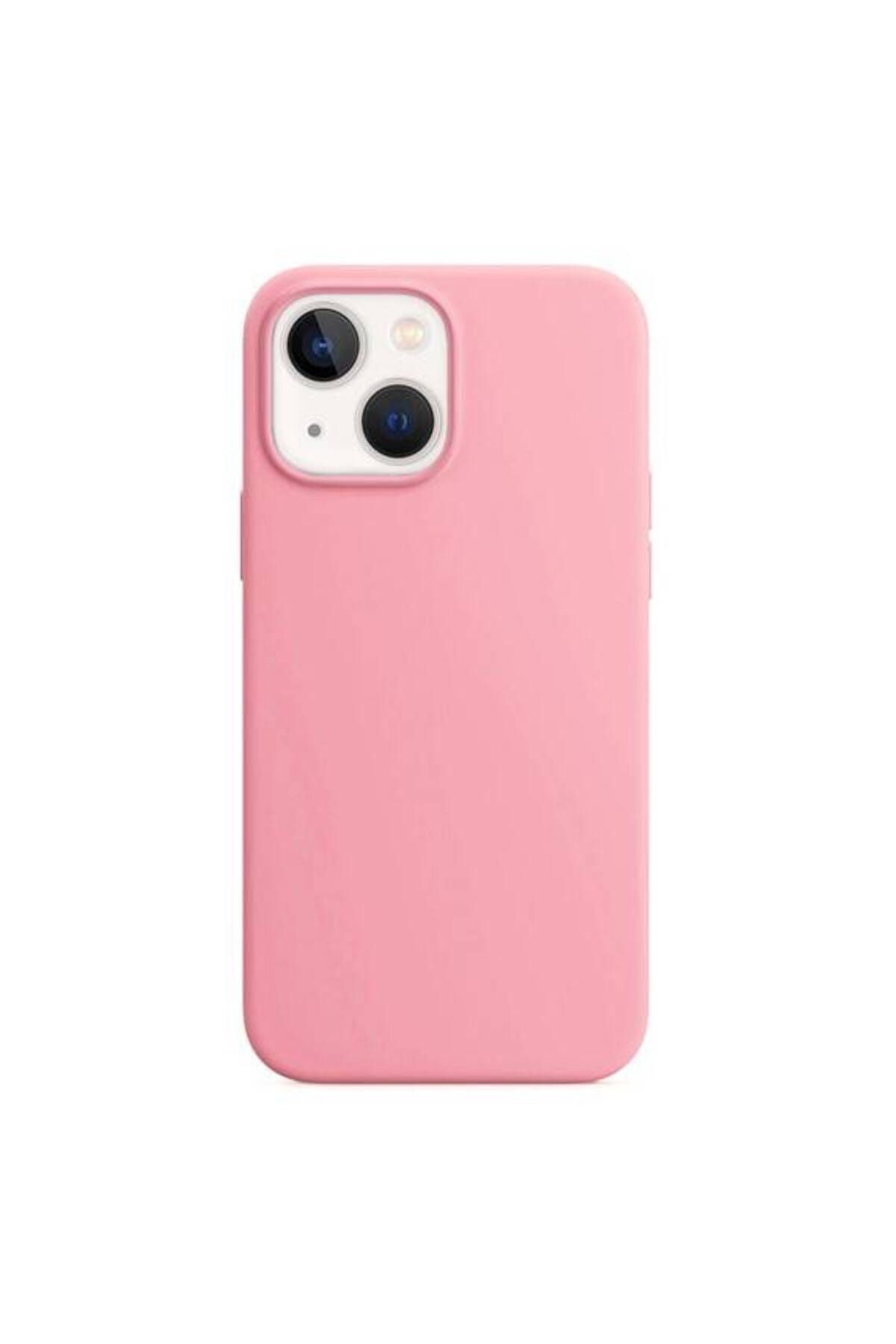 Piyasasepeti Apple İphone 15 Plus 6'' Liquit Lansman Silikon Pembe