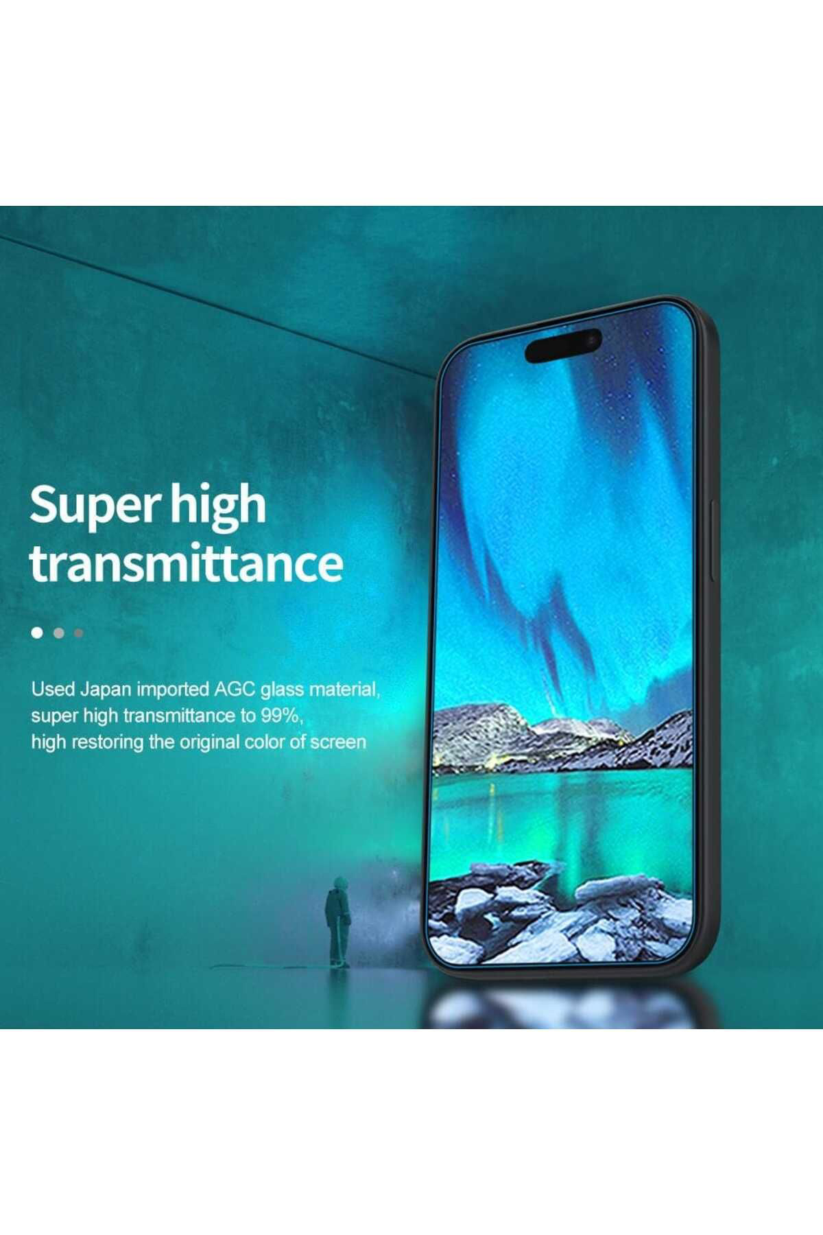 Apple iPhone 15 Pro Hayalet Cam 6D Ekran Koruyucu Kırılmaz Cam yü Fiyatı, Yorumları ve Özellikleri