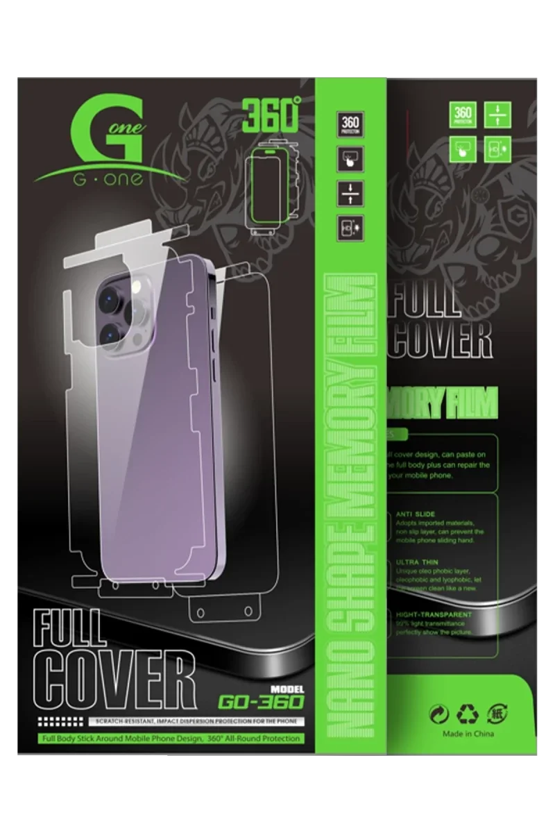 Apple iPhone 16 360 Full Body Arka Koruyucu Apple iPhone 16 360 Full Body Arka Koruyucu