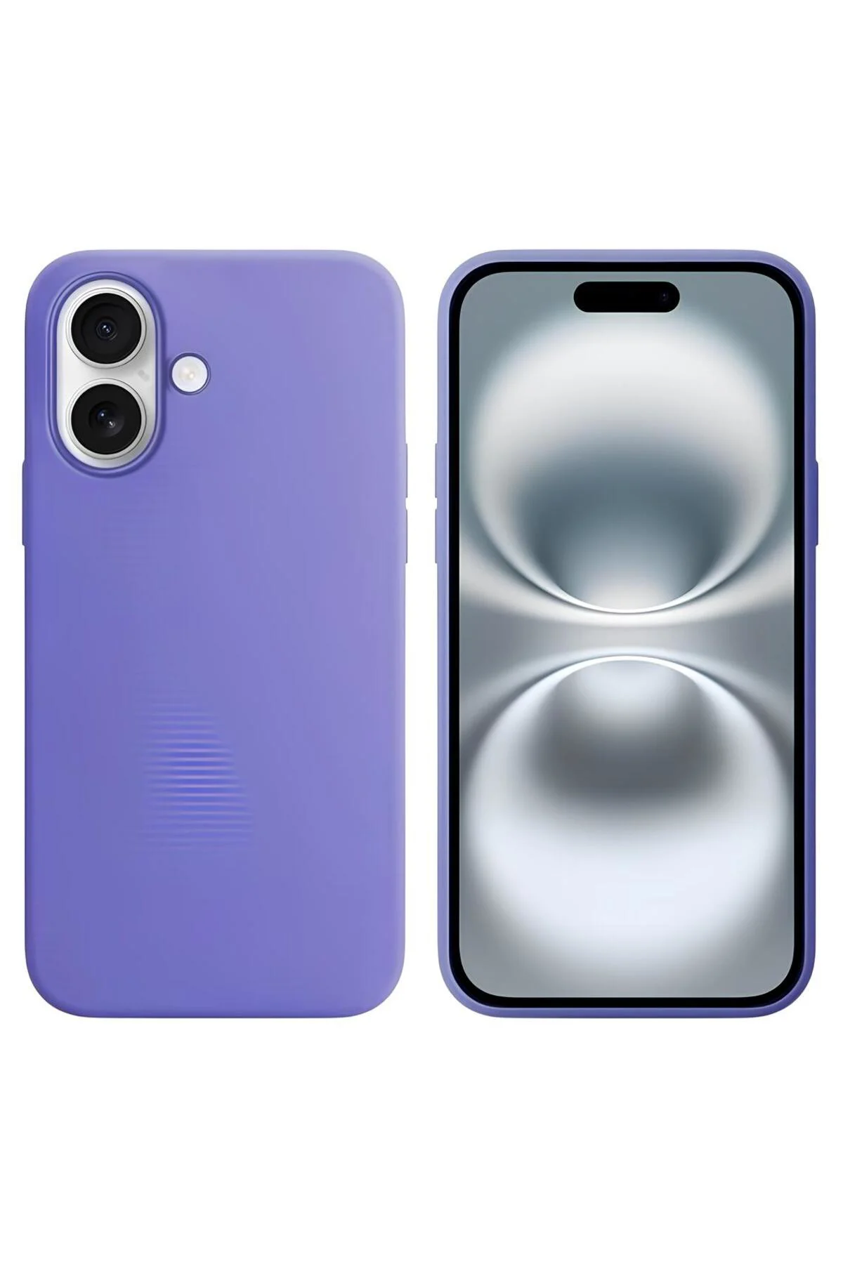 Apple iPhone 16 6.1'' Liquit Lansman Silikon Gri