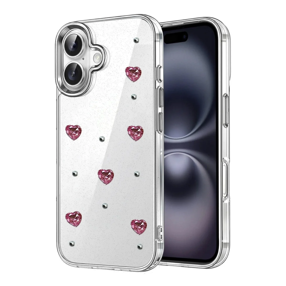 Apple İphone 16 Fiyonk Desenli Kapak - Desen 3 Apple İphone 16 Fiyonk Desenli Kapak - Desen 3