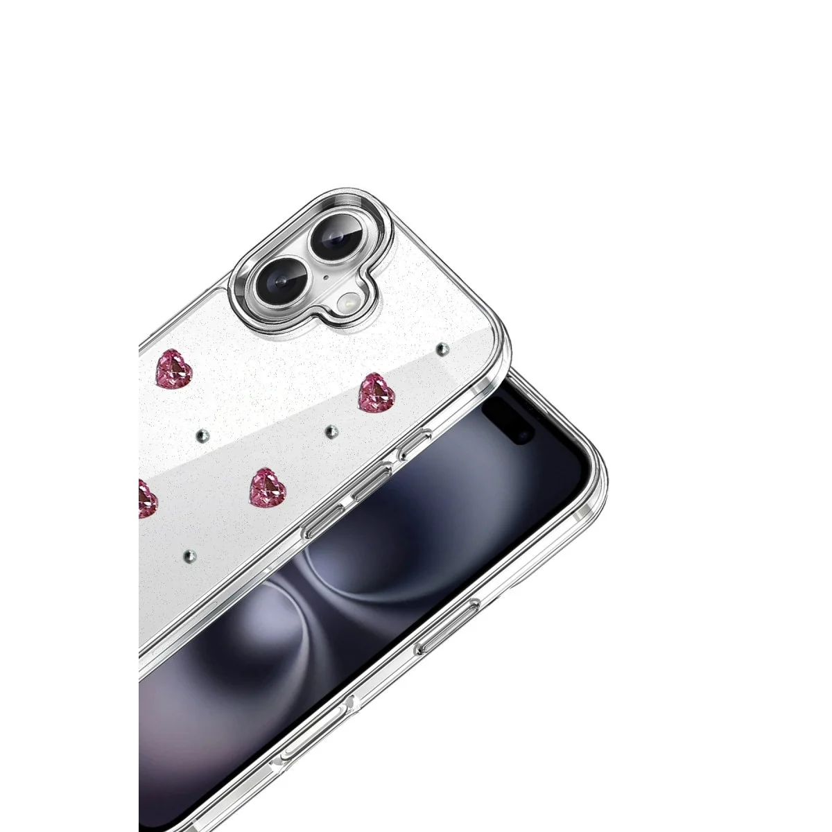 Apple İphone 16 Fiyonk Desenli Kapak - Desen 3 Apple İphone 16 Fiyonk Desenli Kapak - Desen 3