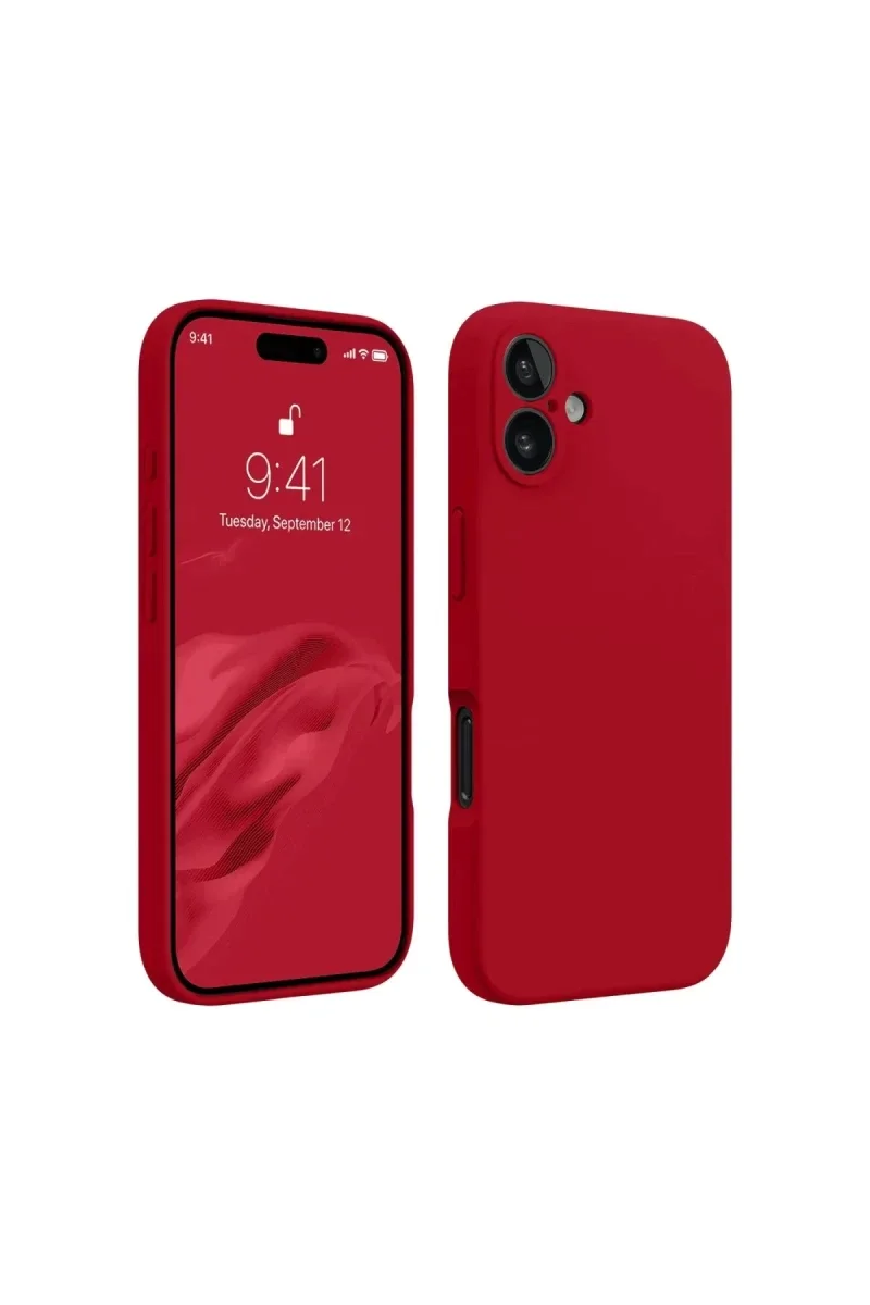 Apple iPhone 16 Kılıf First Silikon - Kırmızı Fiyatı, Yorumları ve Özellikleri
