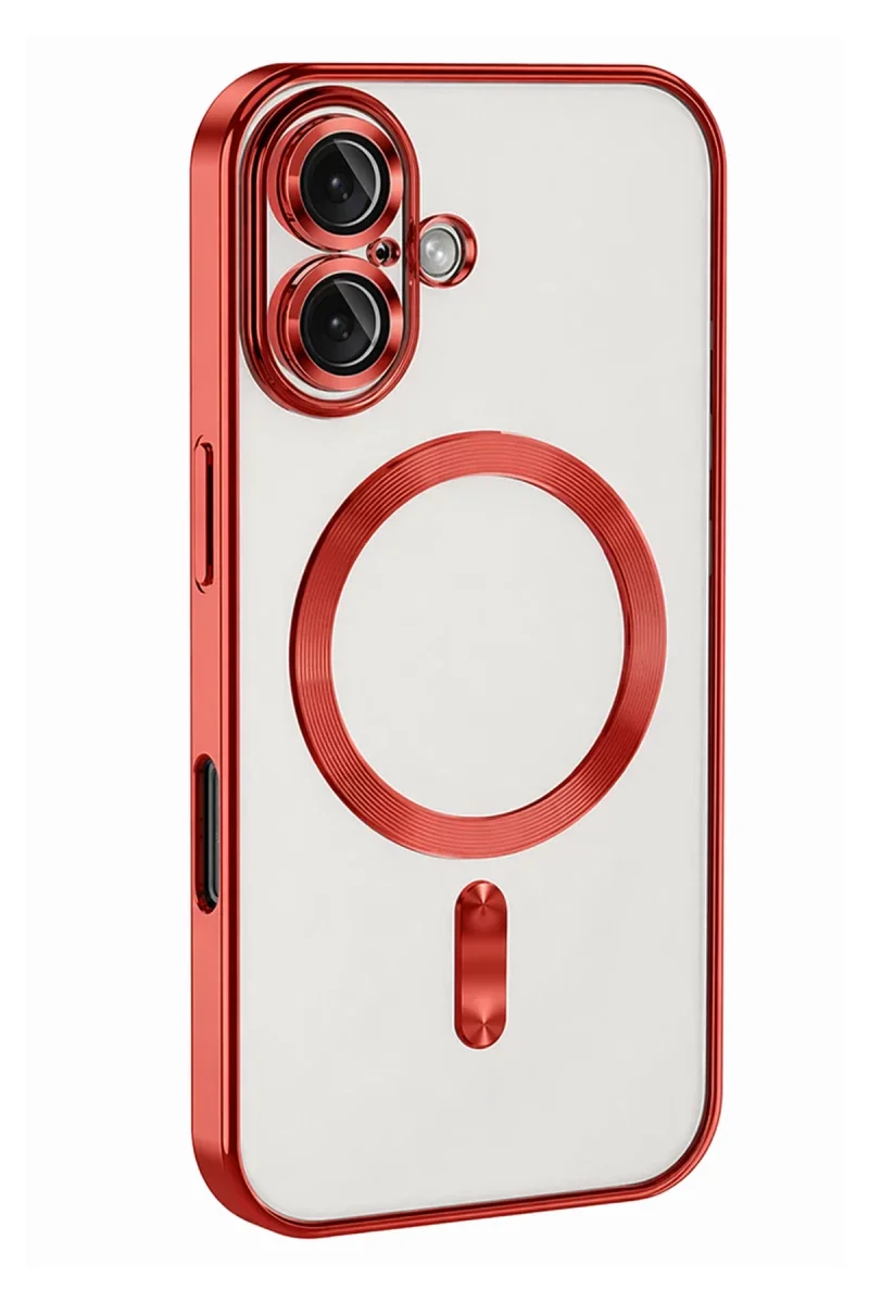 Apple iPhone 16 Kılıf Kross Magneticsafe Kapak - Kırmızı Fiyatı, Yorumları ve Özellikleri