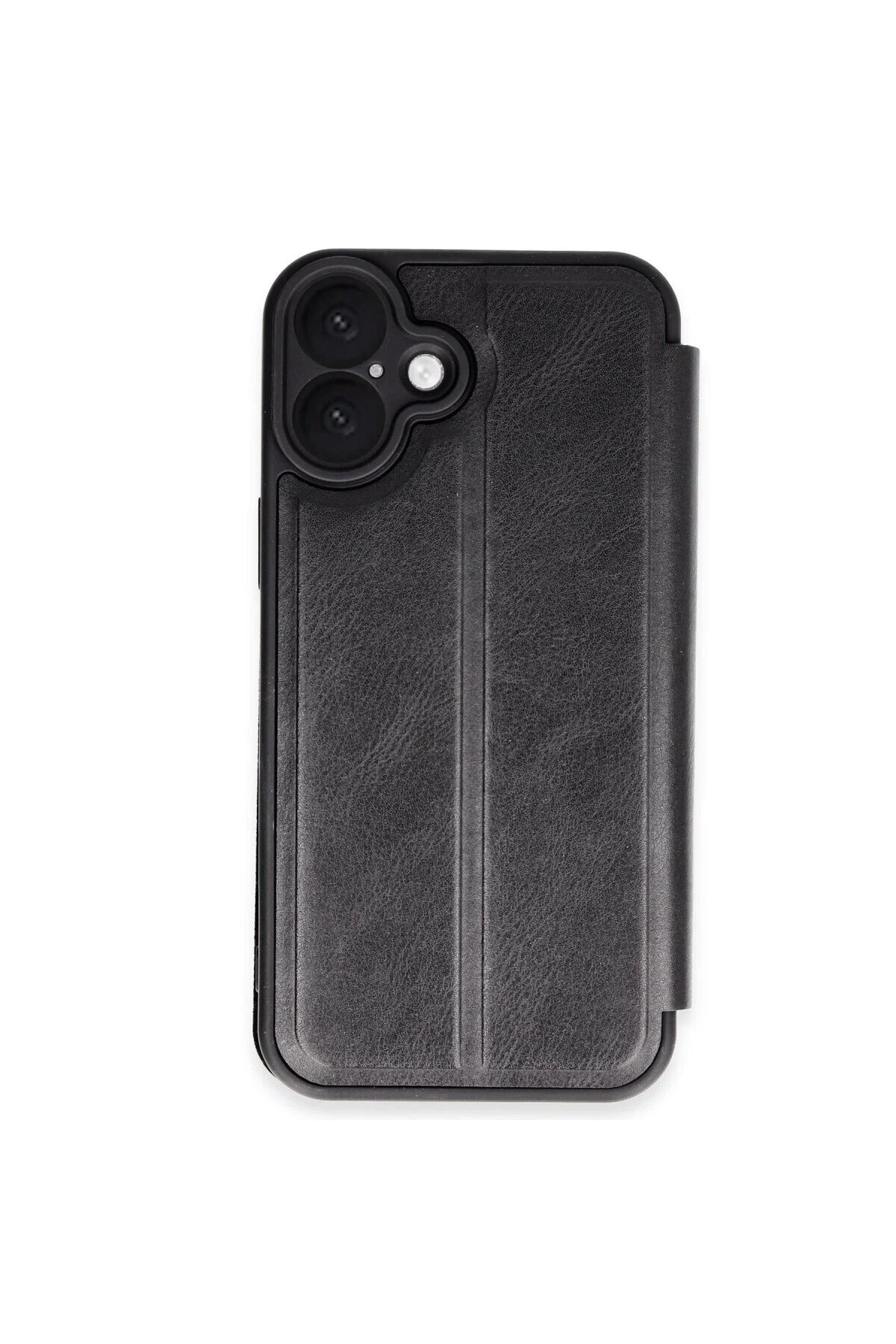 Apple İphone 16 Kılıf Flip Cover - Siyah