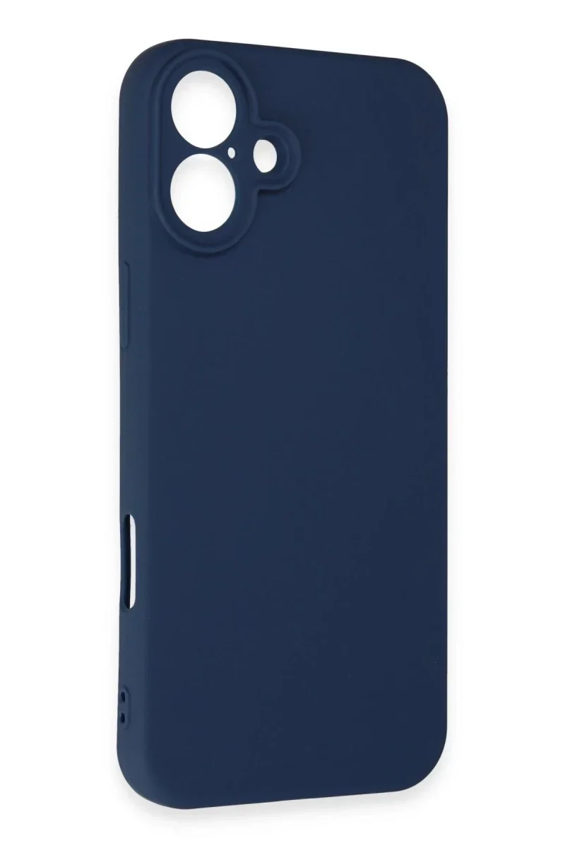 Apple iPhone 16 Kılıf First Silikon - Lacivert Apple iPhone 16 Kılıf First Silikon - Lacivert