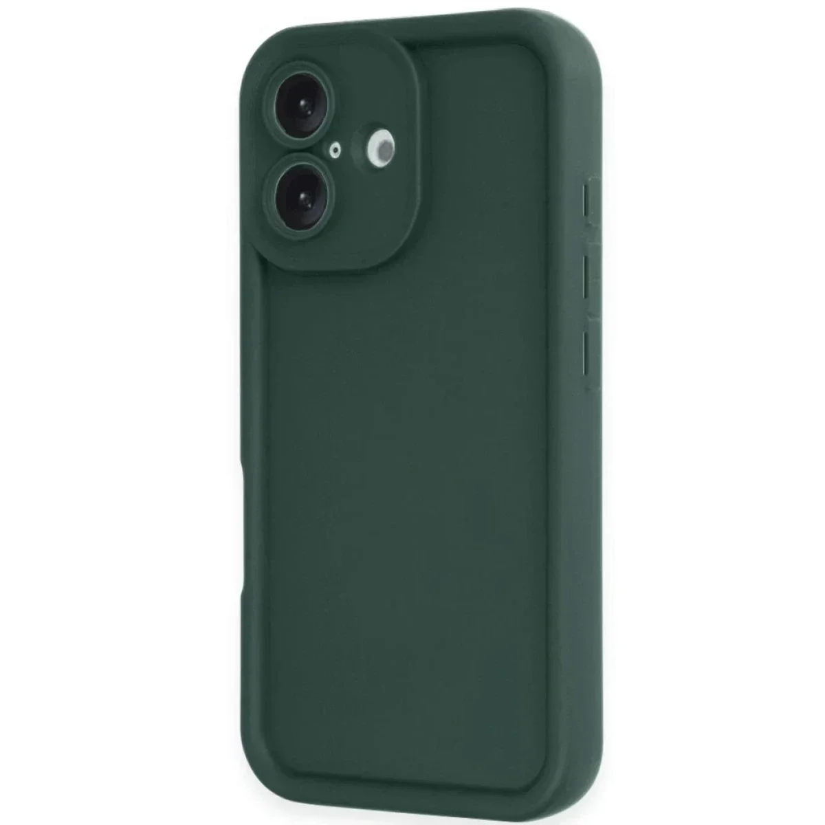 Apple iPhone 16 Kılıf Viera Silikon - Koyu Yeşil Apple iPhone 16 Kılıf Viera Silikon - Koyu Yeşil