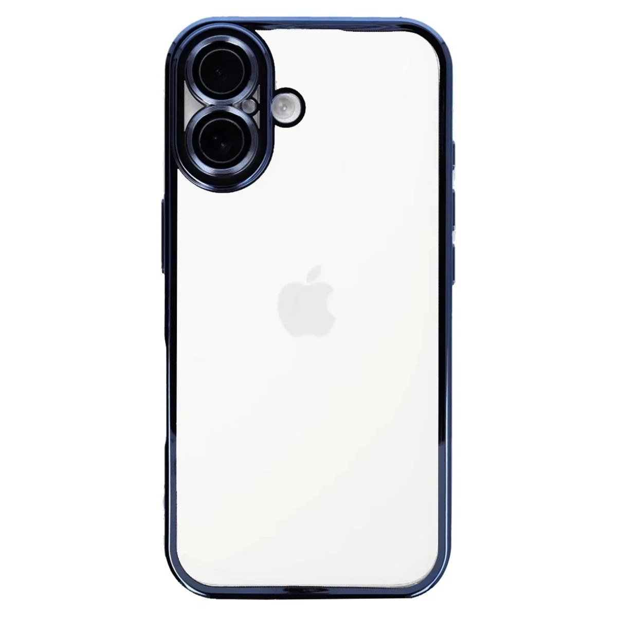 Apple iPhone 16 Kılıf Razer Lensli Silikon - Açık Mavi Apple iPhone 16 Kılıf Razer Lensli Silikon - Açık Mavi