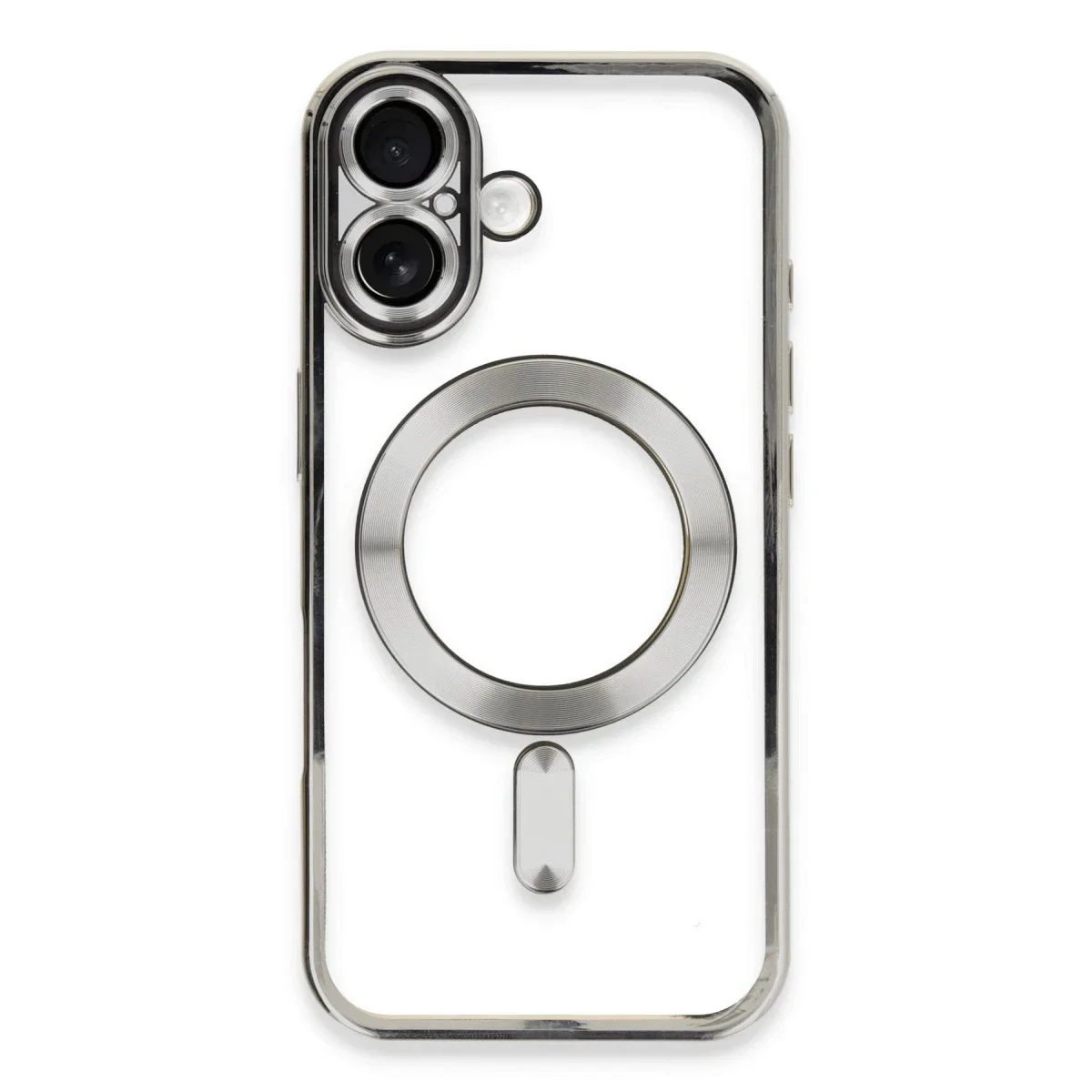 Apple iPhone 16 Kılıf Kross Magneticsafe Kapak - Gümüş