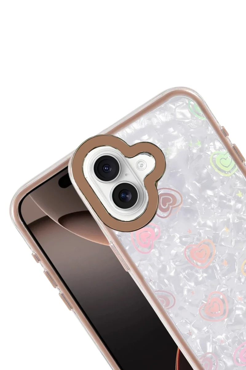Apple iPhone 16 Lumi Desenli Kapak - Çöl Titanyum