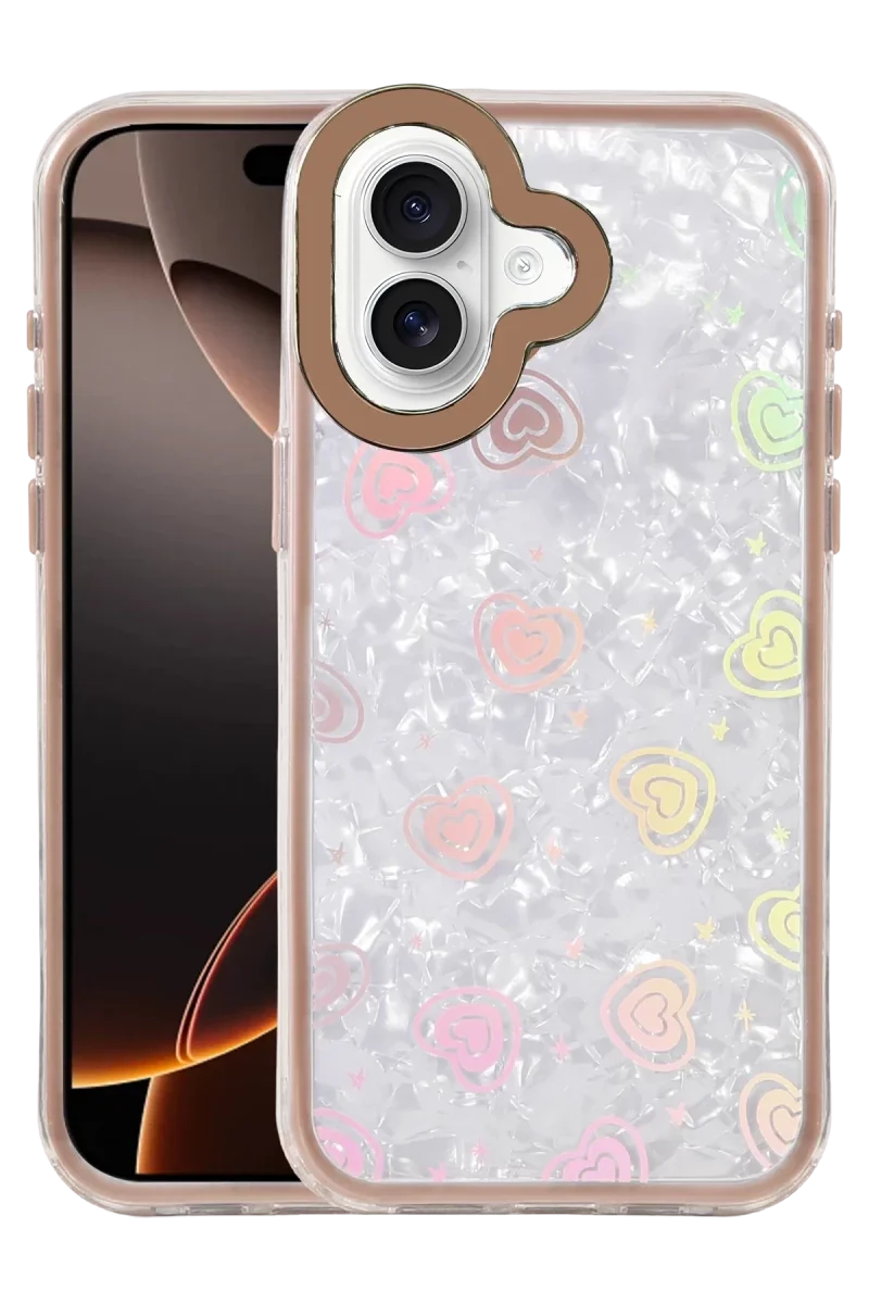 Apple iPhone 16 Lumi Desenli Kapak - Çöl Titanyum