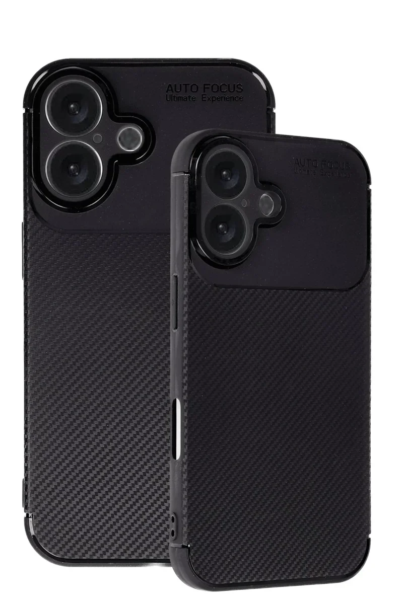 Apple iPhone 16 Plus Kılıf Auto Focus Karbon Kapak - Siyah Fiyatı, Yorumları ve Özellikleri