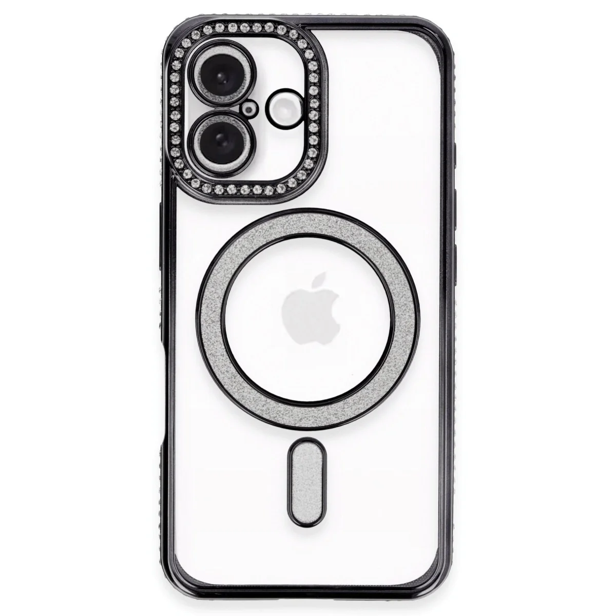 Apple İphone 16 Plus Kılıf Joke Simli Magneticsafe Kılıf - Siyah Fiyatı, Yorumları ve Özellikleri
