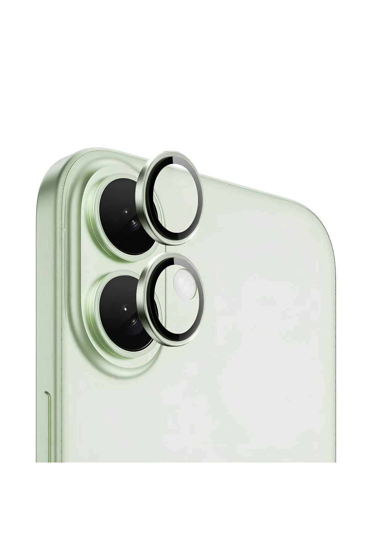 Apple iPhone 16 Plus Gerçek Cam Safir Lens Koruma Yeşil Apple iPhone 16 Plus Gerçek Cam Safir Lens Koruma Yeşil