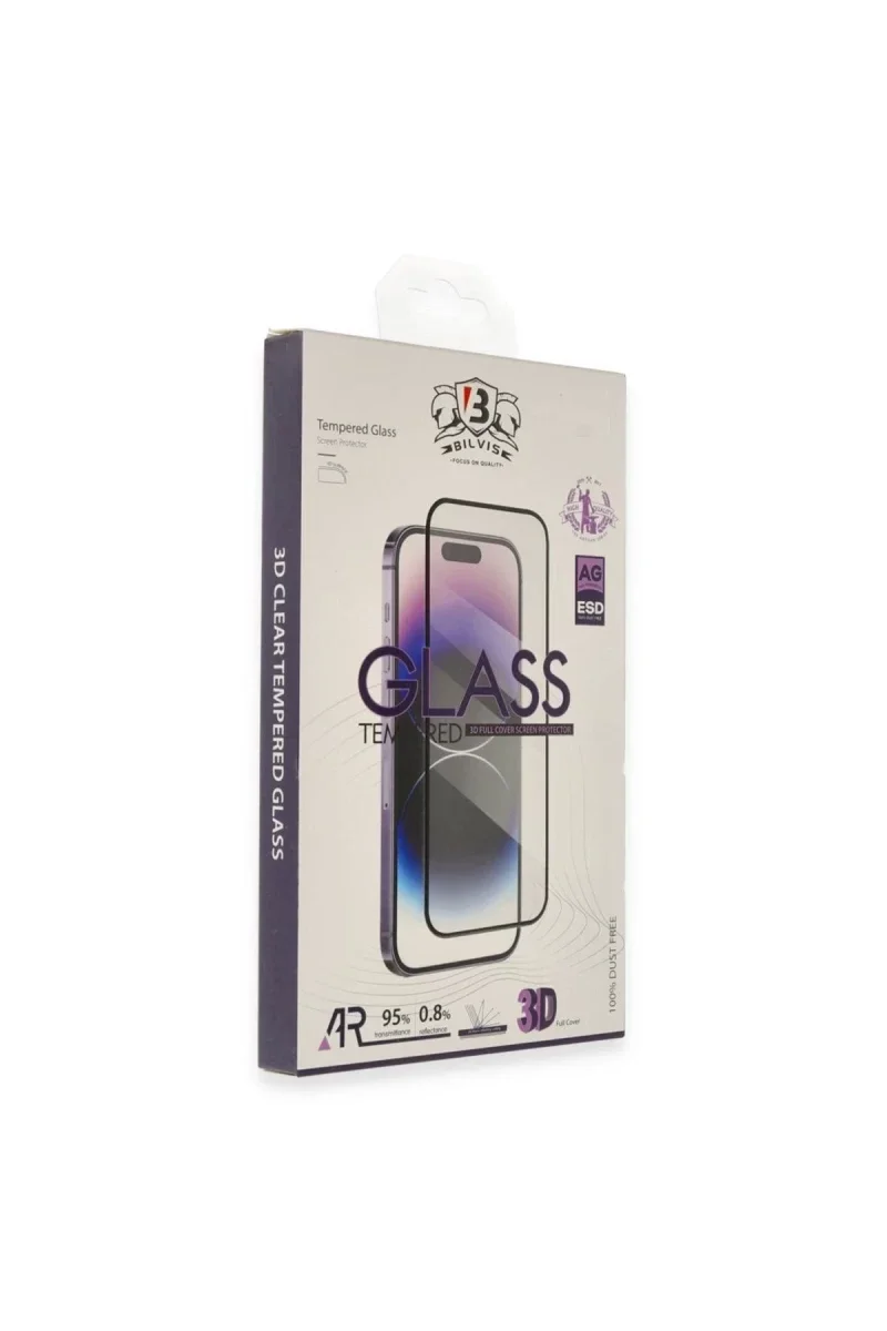 Apple iPhone 16 Plus Bilvis 3D Cam Ekran Koruyucu Apple iPhone 16 Plus Bilvis 3D Cam Ekran Koruyucu
