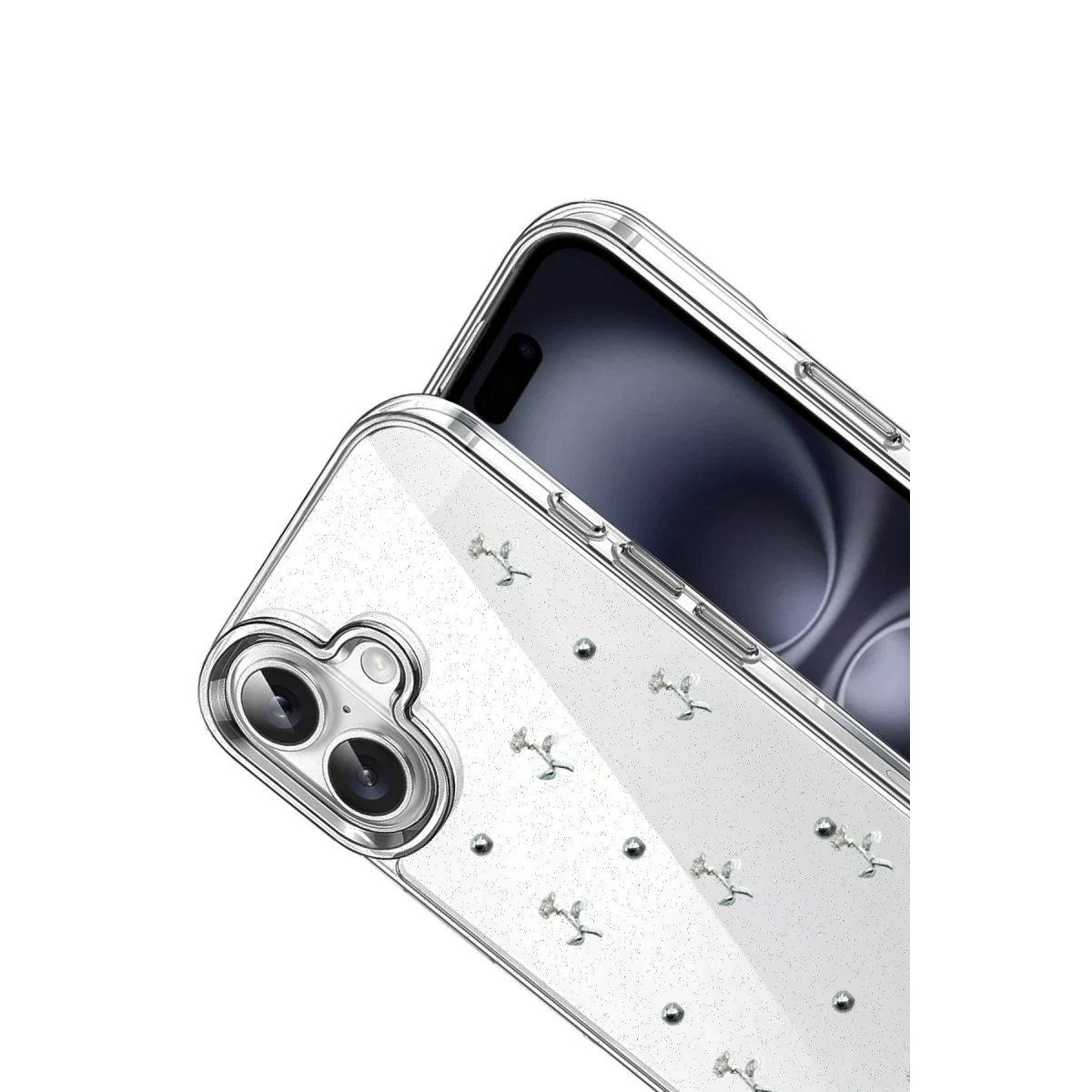 Apple İphone 16 Plus Fiyonk Desenli Kapak - Desen 4