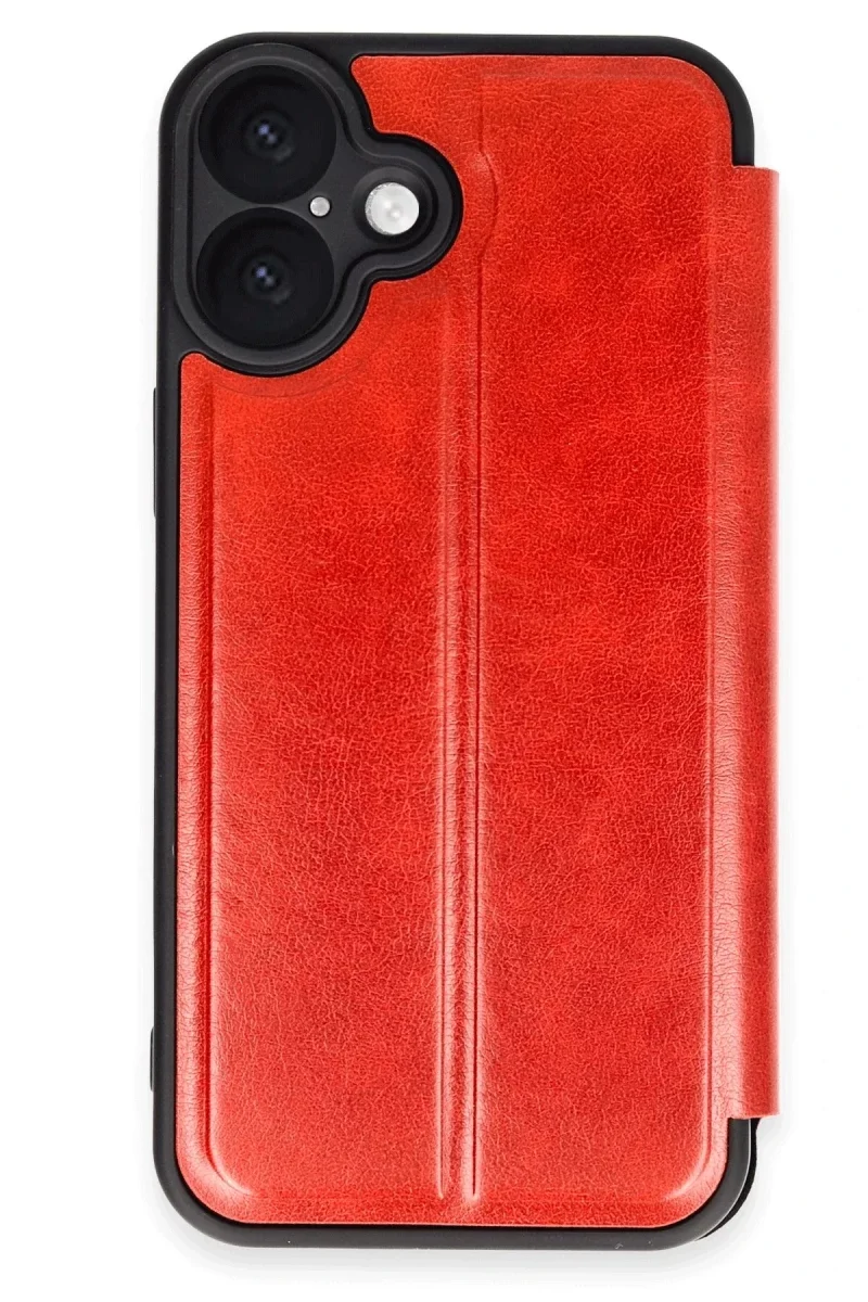 Apple iPhone 16 Plus Kılıf Flip Cover - Kırmızı Fiyatı, Yorumları ve Özellikleri