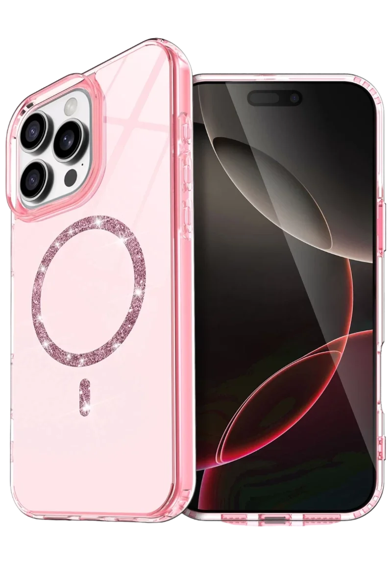 Apple iPhone 16 Pro Live Diamond Magsafe Kapak - Pembe Fiyatı, Yorumları ve Özellikleri