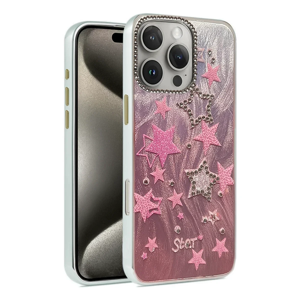 Apple iPhone 16 Pro Kılıf Blade Aynalı Desenli Kapak - Desen 7 Fiyatı, Yorumları ve Özellikleri