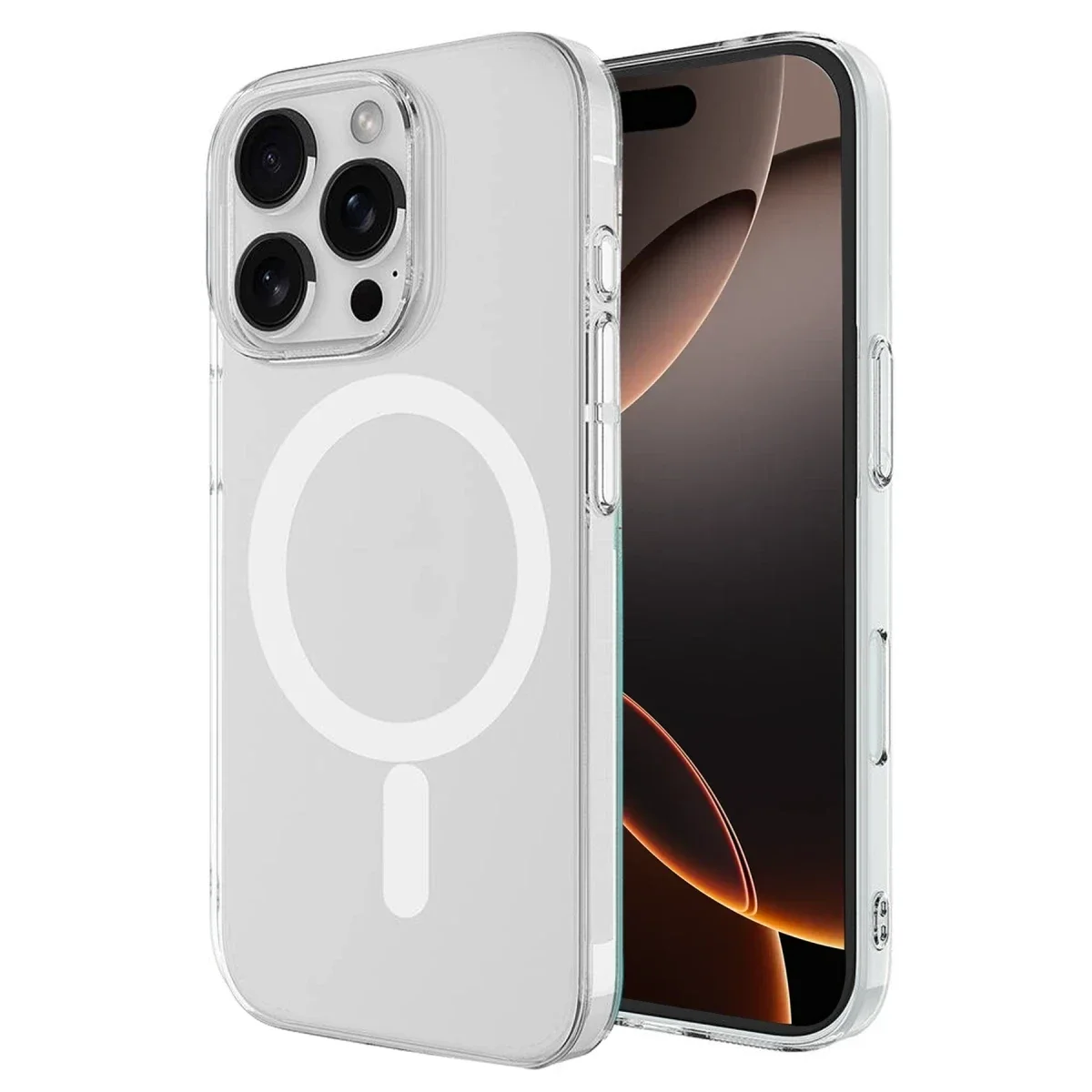 Apple iPhone 16 Pro Kılıf Magneticsafe Şeffaf Silikon - Şeffaf Fiyatı, Yorumları ve Özellikleri