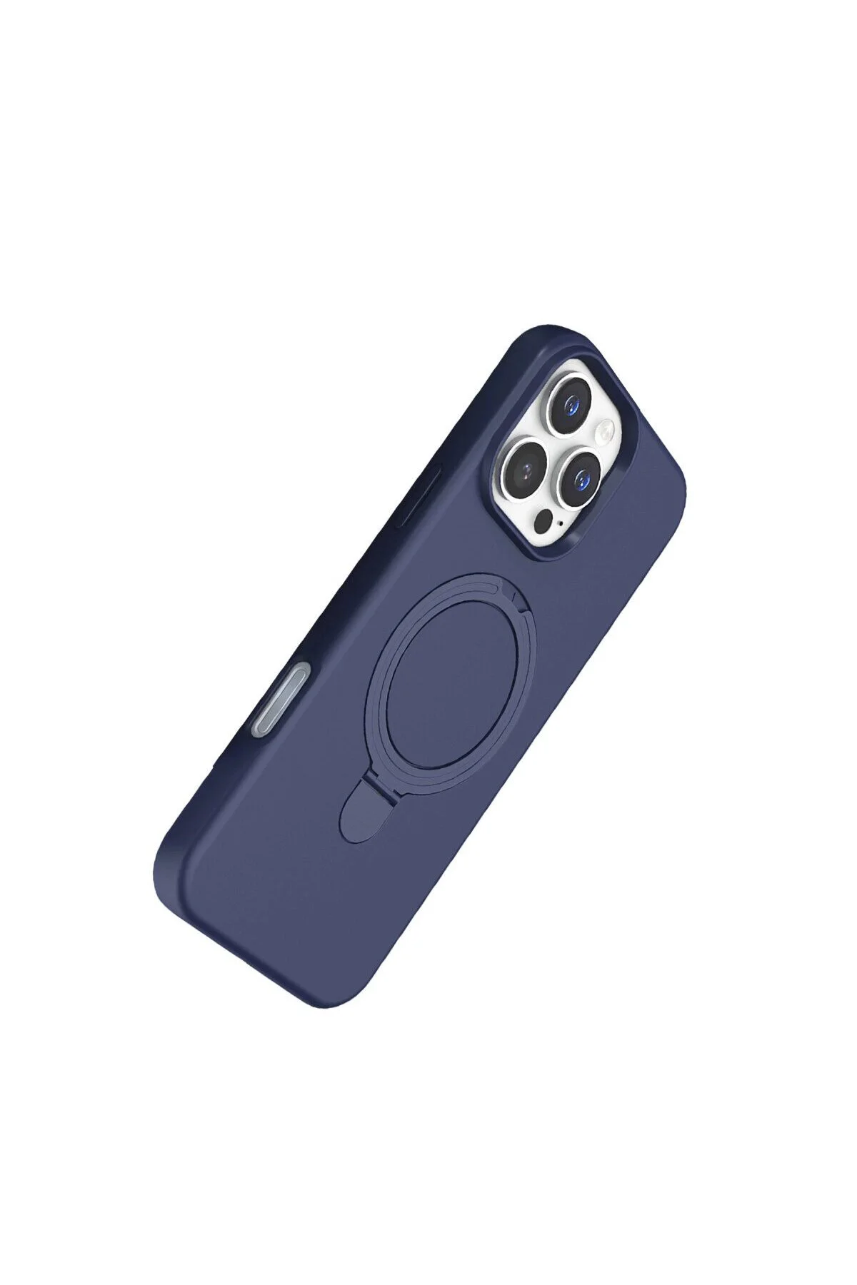 Apple İphone 16 Pro Max Regal Magsafe Standlı Kapak - Lacivert Apple İphone 16 Pro Max Regal Magsafe Standlı Kapak - Lacivert