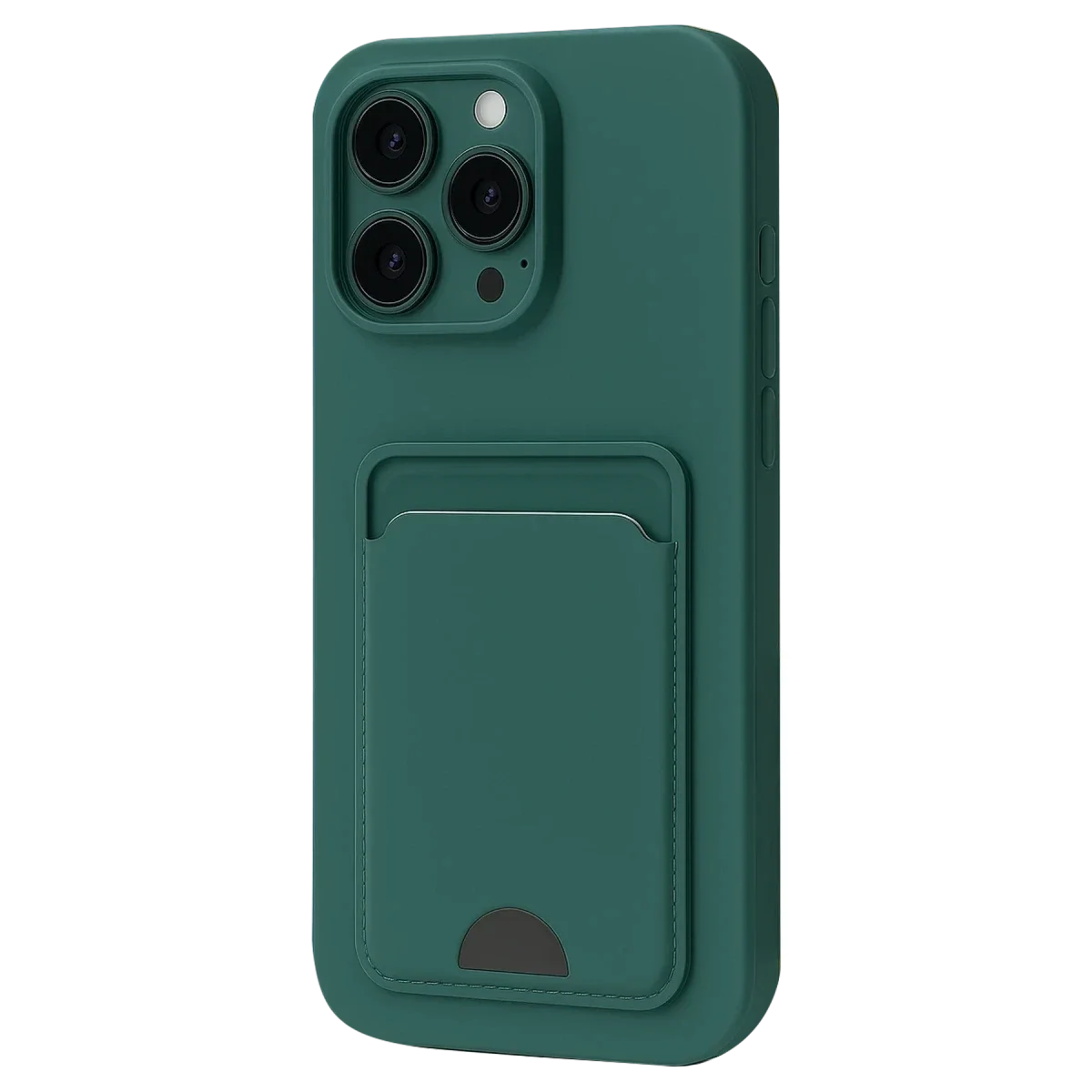 Apple iPhone 16 Pro Kılıf Kelvin Kartvizitli Silikon - Koyu Yeşil Apple iPhone 16 Pro Kılıf Kelvin Kartvizitli Silikon - Koyu Yeşil