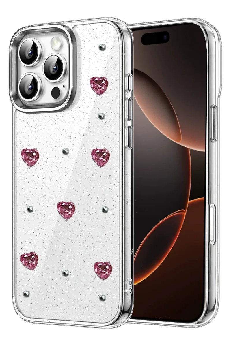Apple iPhone 16 Pro Max Fiyonk Desenli Kapak - Desen 3 Apple iPhone 16 Pro Max Fiyonk Desenli Kapak - Desen 3