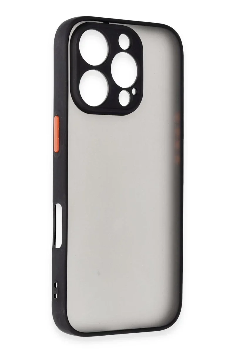 Apple iPhone 16 Pro Max Kılıf Montreal Silikon Kapak - Siyah Fiyatı, Yorumları ve Özellikleri