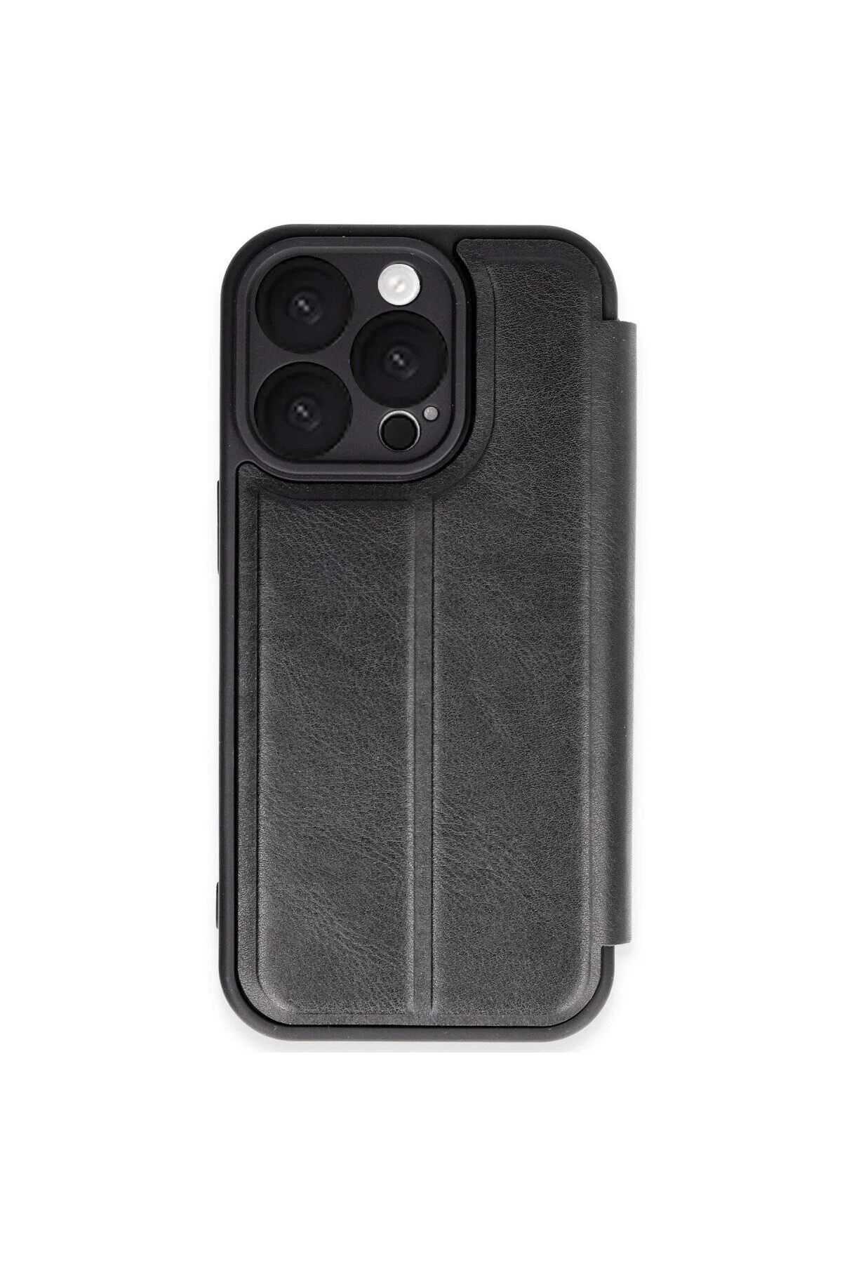 Apple İphone 16 Pro Max Kılıf Flip Cover - Siyah