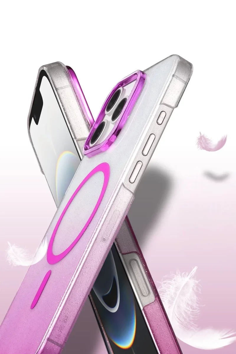 Apple iPhone 16 Pro Glossy Magsafe Kapak - Pembe Fiyatı, Yorumları ve Özellikleri