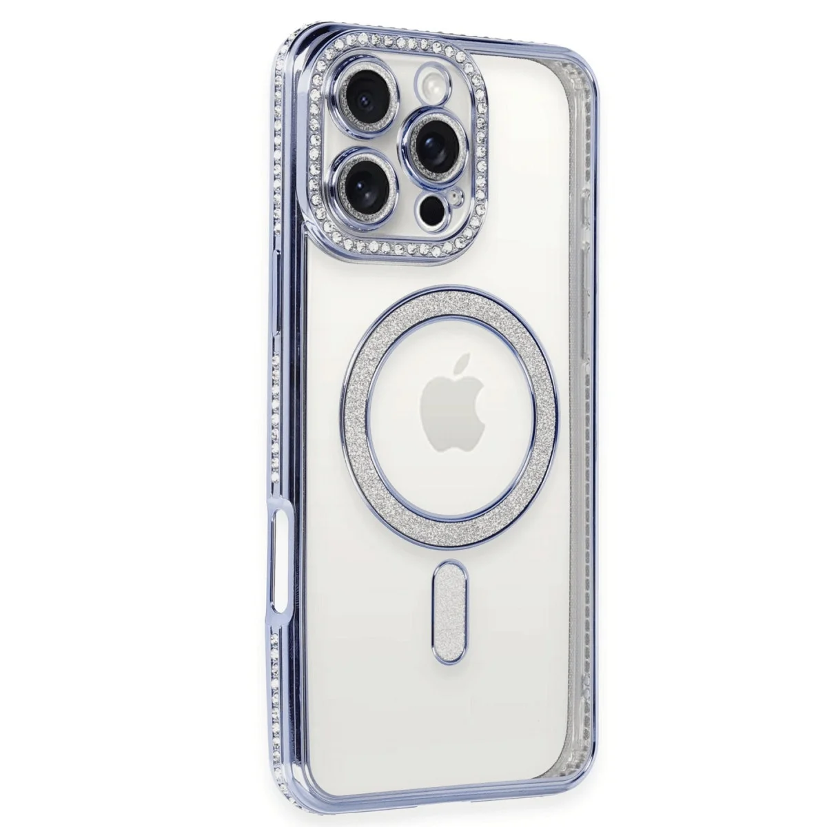 Apple İphone 16 Pro Kılıf Joke Simli Magneticsafe Kılıf - Mavi Fiyatı, Yorumları ve Özellikleri