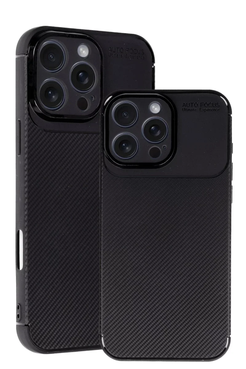 Apple iPhone 16 Pro Kılıf Auto Focus Karbon Kapak - Siyah Fiyatı, Yorumları ve Özellikleri