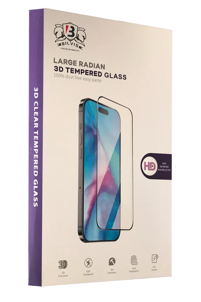 Apple iPhone 16 Pro Max Bilvis 3D Cam Ekran Koruyucu