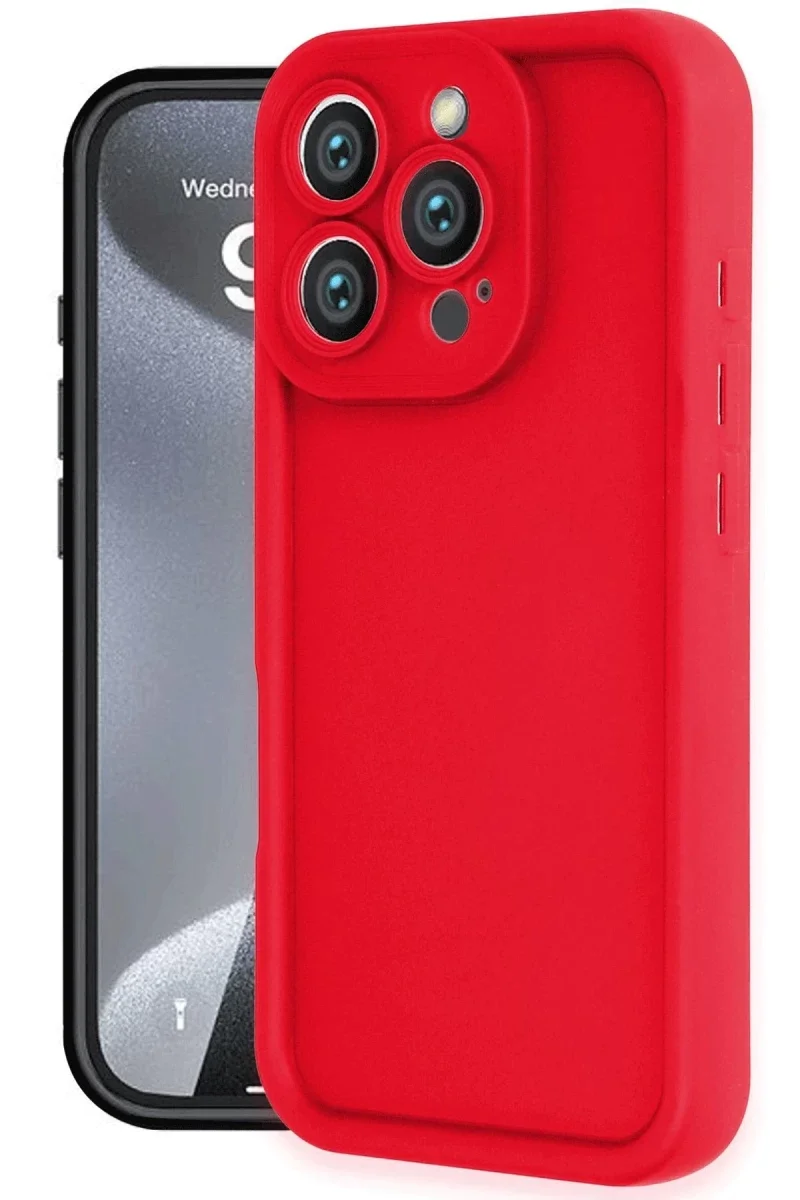 Apple iPhone 16 Pro Max Kılıf Viera Silikon - Kırmızı Fiyatı, Yorumları ve Özellikleri