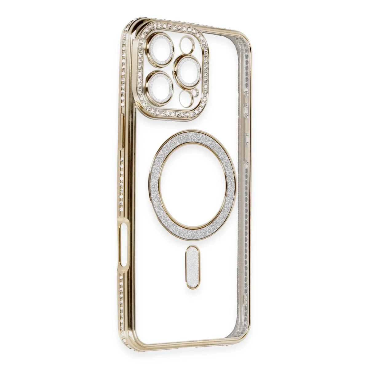 Apple İphone 16 Pro Kılıf Joke Simli Magneticsafe Kılıf - Gold Fiyatı, Yorumları ve Özellikleri