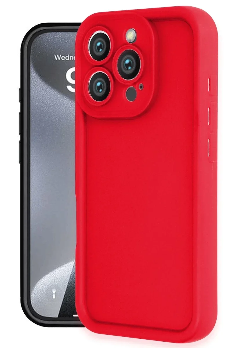Apple iPhone 16 Pro Kılıf Viera Silikon - Kırmızı Fiyatı, Yorumları ve Özellikleri