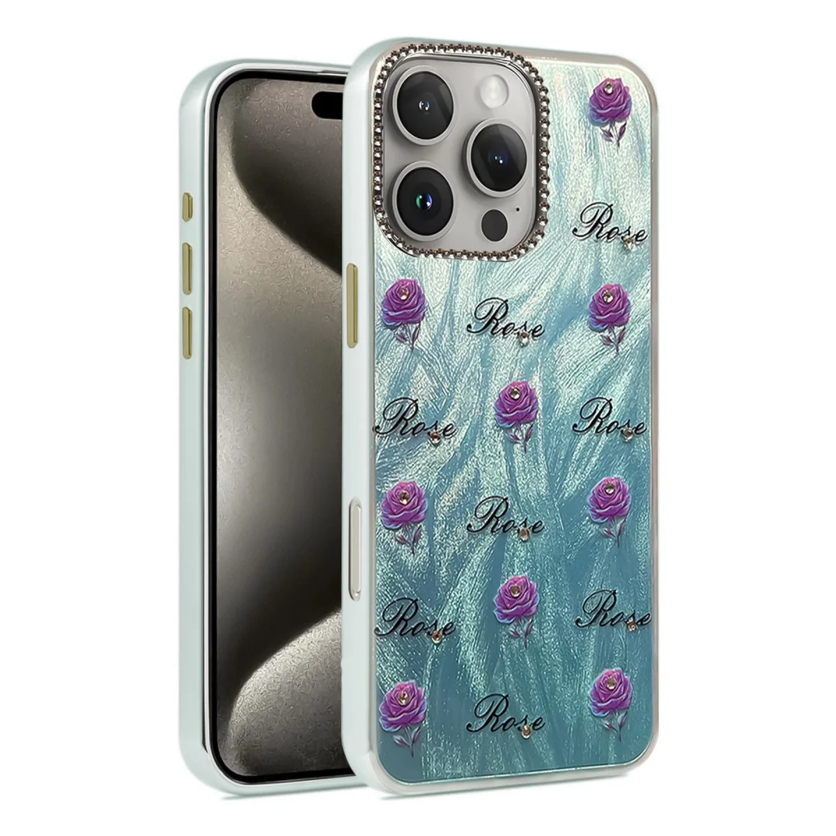 Apple İphone 16 Pro Kılıf Blade Aynalı Desenli Kapak - Desen 9 Apple İphone 16 Pro Kılıf Blade Aynalı Desenli Kapak - Desen 9