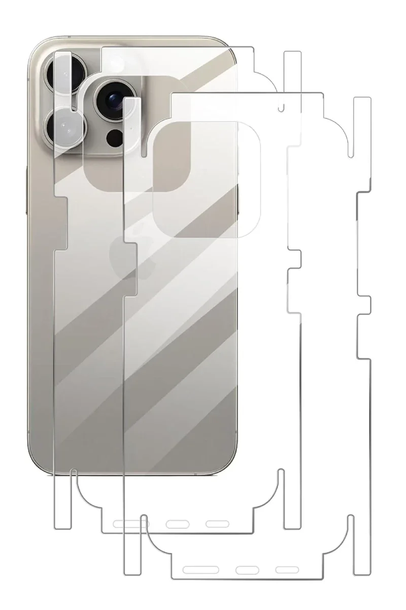 Apple iPhone 16 Pro 360 Full Body Arka Koruyucu Apple iPhone 16 Pro 360 Full Body Arka Koruyucu