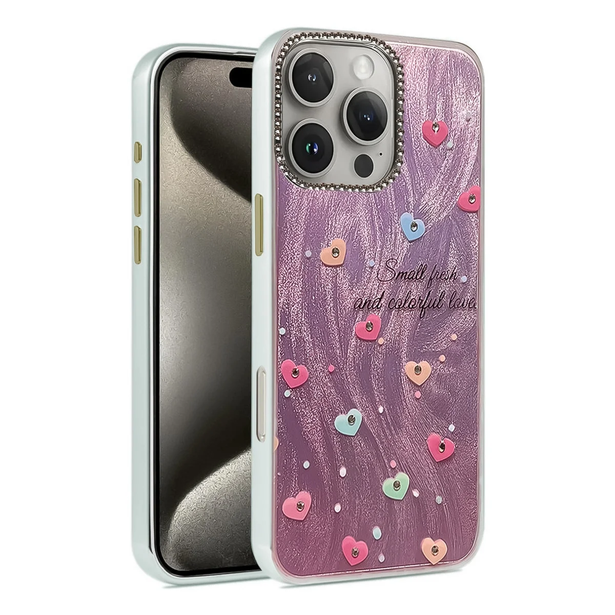 Apple İphone 16 Pro Kılıf Blade Aynalı Desenli Kapak - Desen 8 Apple İphone 16 Pro Kılıf Blade Aynalı Desenli Kapak - Desen 8