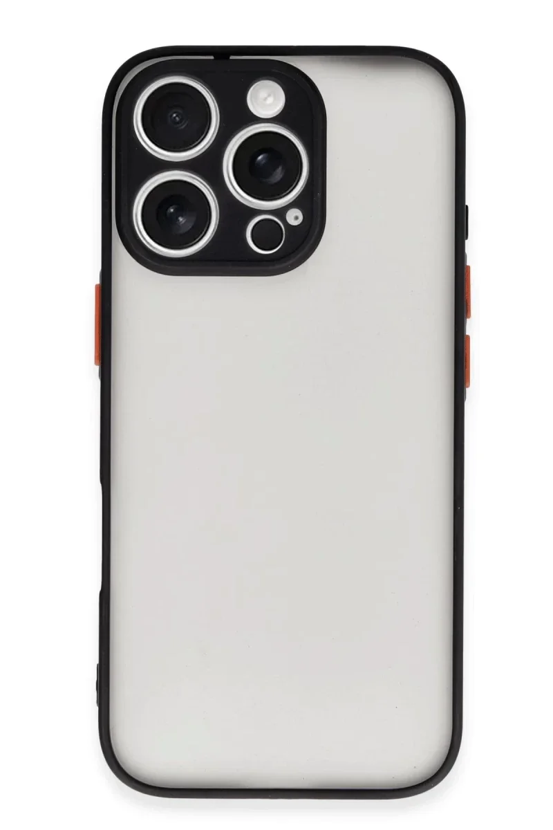 Apple iPhone 16 Pro Max Kılıf Montreal Silikon Kapak - Siyah Fiyatı, Yorumları ve Özellikleri