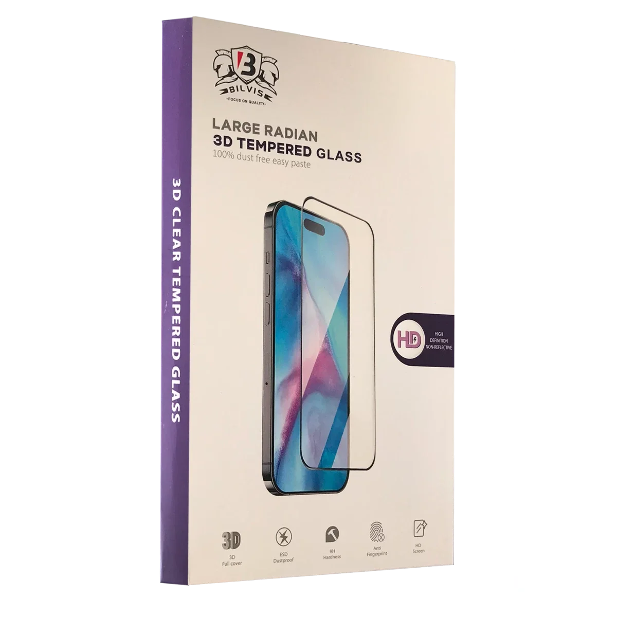 Apple iPhone 16 Pro Max Bilvis 3D Cam Ekran Koruyucu