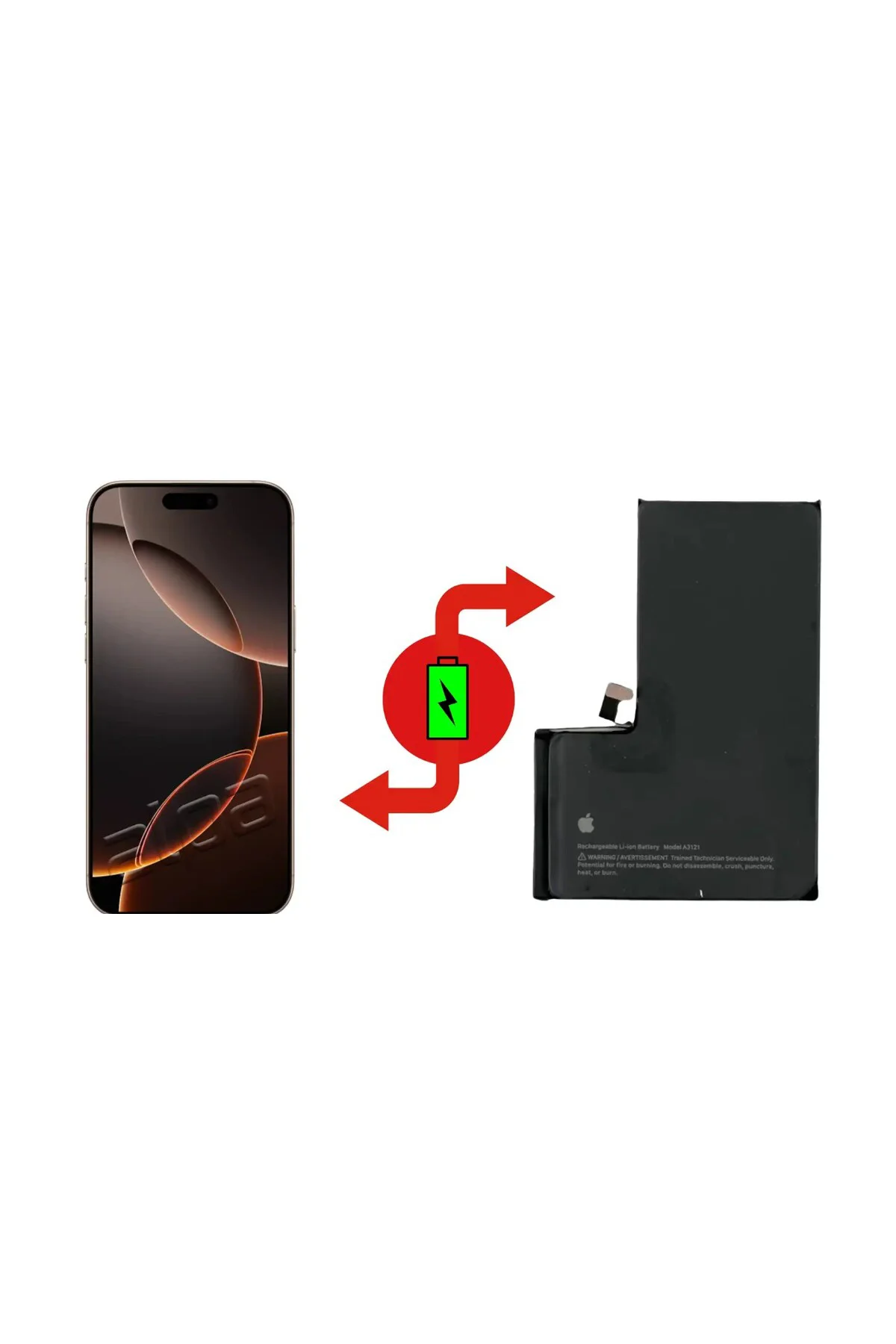 Apple iPhone 16 Pro Max Batarya Sıfır