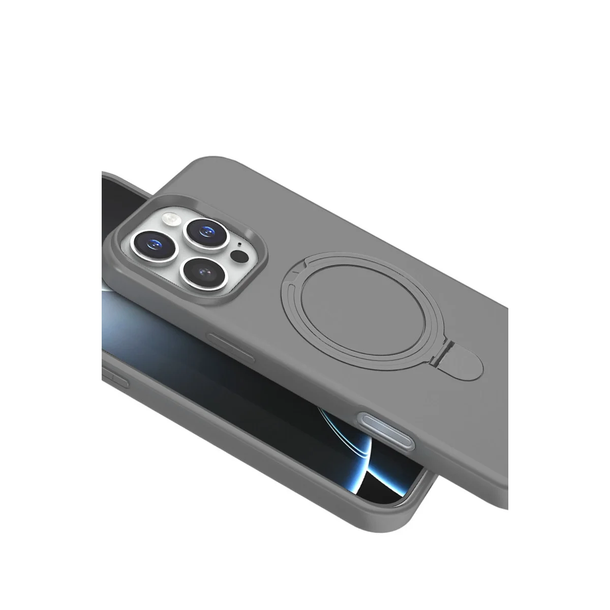 Apple İphone 16 Pro Regal Magsafe Standlı Kapak - Titan Gri Fiyatı, Yorumları ve Özellikleri