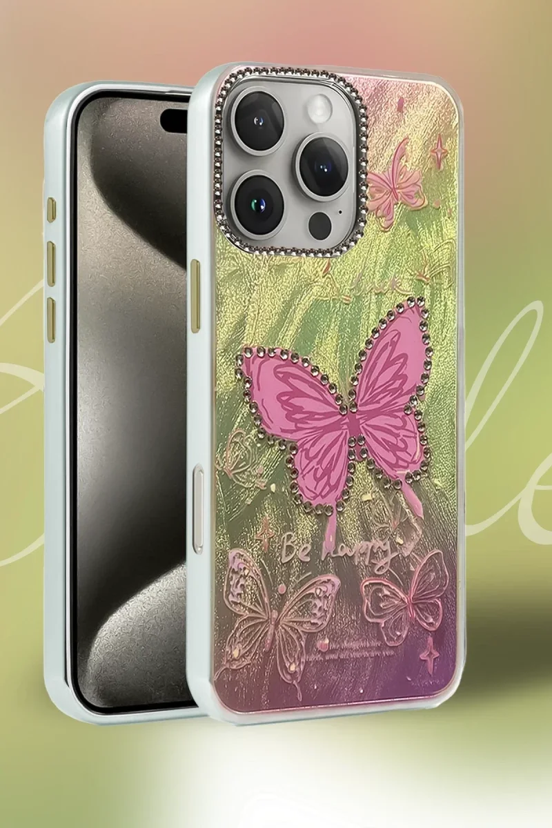 Apple iPhone 16 Pro Kılıf Blade Aynalı Desenli Kapak - Desen 7 Fiyatı, Yorumları ve Özellikleri