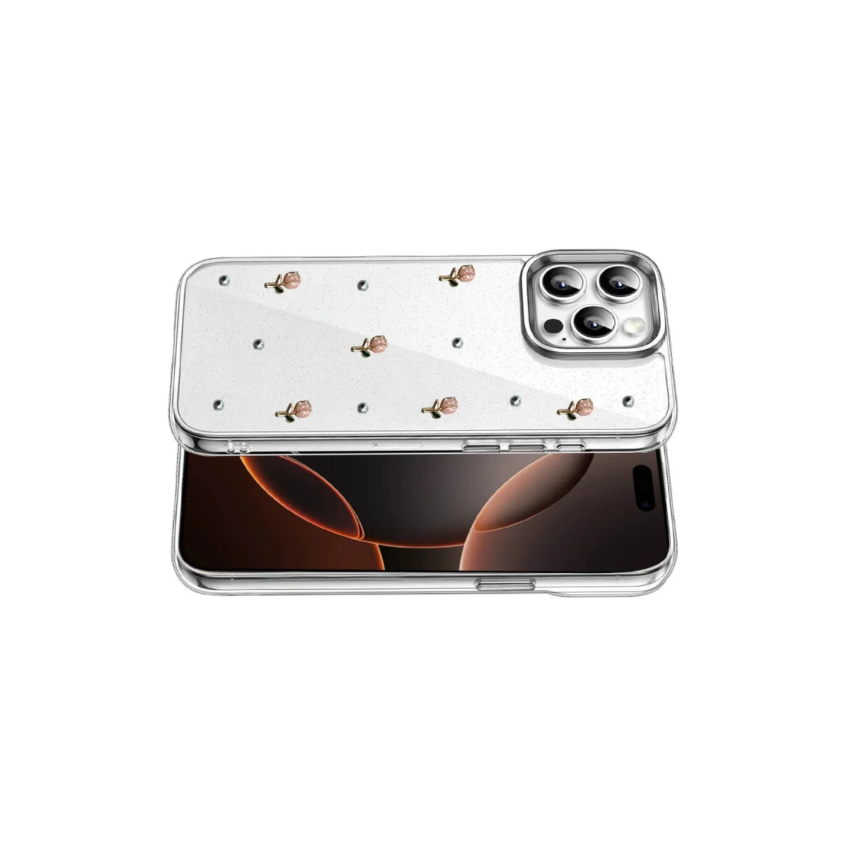Apple İphone 16 Pro Max Fiyonk Desenli Kapak - Desen 6 Apple İphone 16 Pro Max Fiyonk Desenli Kapak - Desen 6