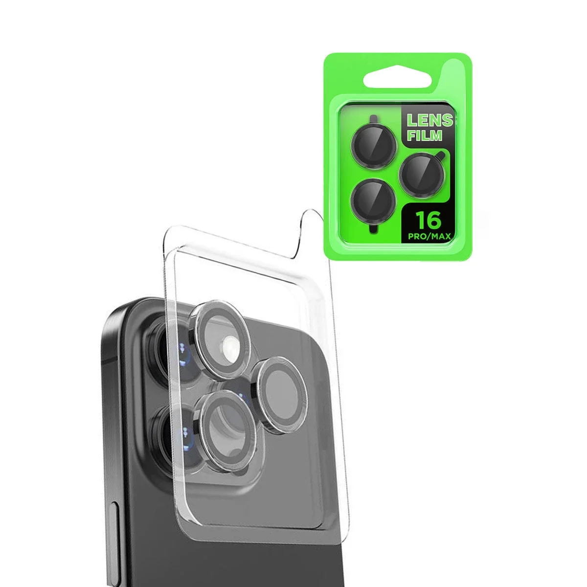 Apple iPhone 16 Pro Max Raze Metal Kamera Lens - Siyah Fiyatı, Yorumları ve Özellikleri